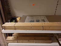 Volledige inhoud rek houten kadermenten - afbeelding 4 van  10