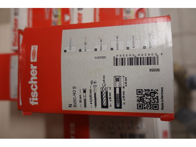 Volledige inhoud rek ijzerwaren - afbeelding 3 van  42