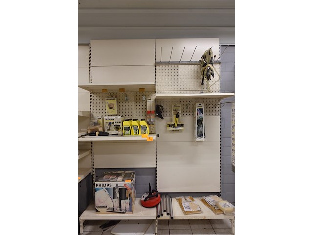 Volledige inhoud rek karcher toebehoren - afbeelding 1 van  6