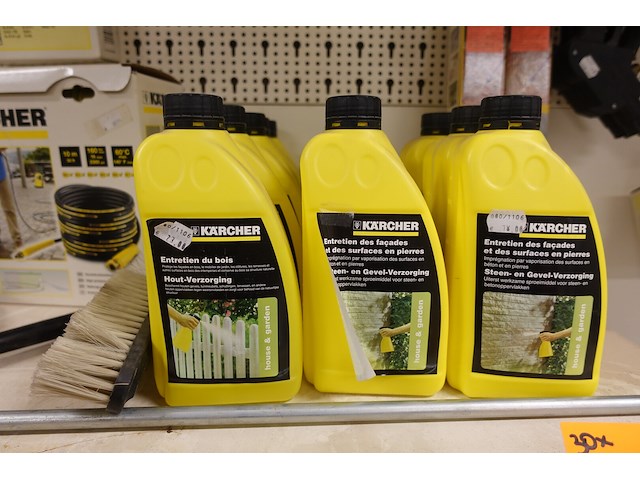 Volledige inhoud rek karcher toebehoren - afbeelding 2 van  6