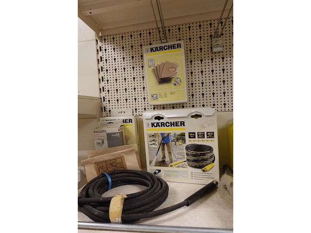 Volledige inhoud rek karcher toebehoren - afbeelding 3 van  6