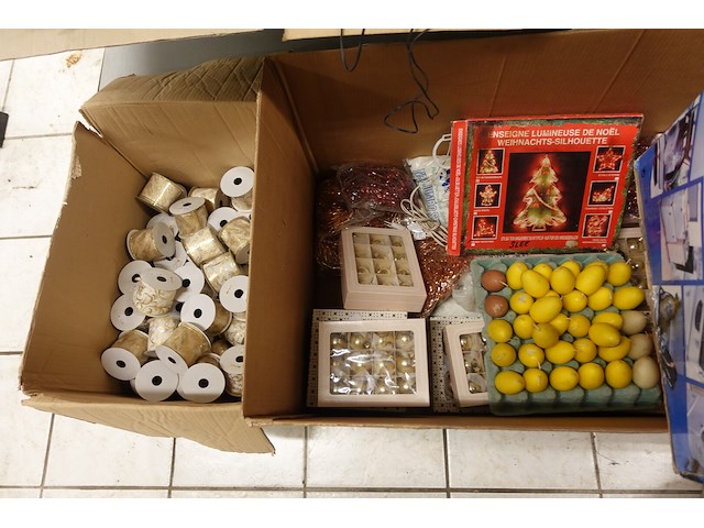 Volledige inhoud rek kerstgerief - afbeelding 2 van  12