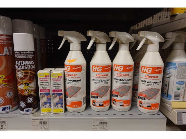 Volledige inhoud rek producten - afbeelding 23 van  23