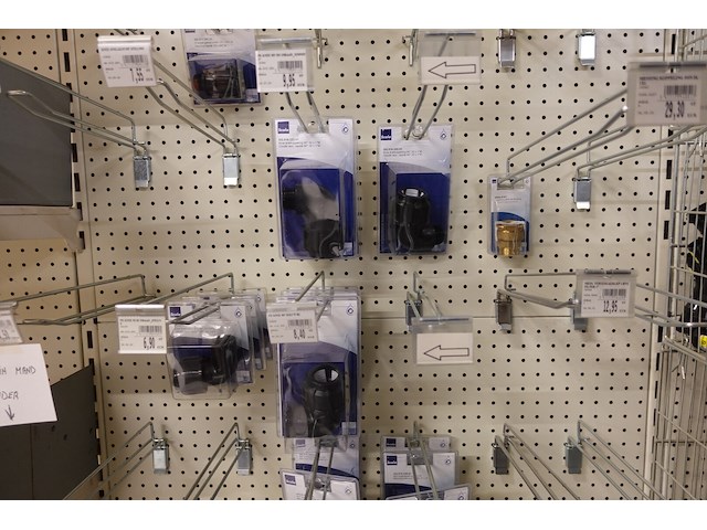 Volledige inhoud rek pvc koppelstukken - afbeelding 2 van  15