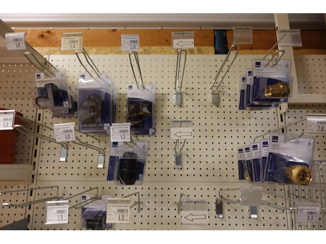 Volledige inhoud rek pvc koppelstukken - afbeelding 15 van  15