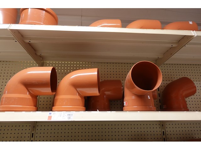 Volledige inhoud rek pvc koppelstukken - afbeelding 17 van  19