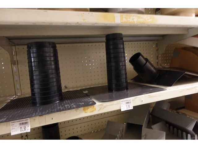 Volledige inhoud rek pvc toebehoren - afbeelding 3 van  18