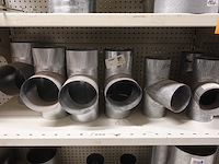 Volledige inhoud rek rvs kanalen/bochten - afbeelding 2 van  26