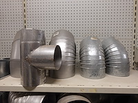 Volledige inhoud rek rvs kanalen/bochten - afbeelding 4 van  26