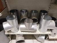 Volledige inhoud rek rvs kanalen/bochten - afbeelding 6 van  26