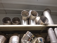 Volledige inhoud rek rvs kanalen/bochten - afbeelding 10 van  26