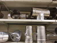 Volledige inhoud rek rvs kanalen/bochten - afbeelding 18 van  26