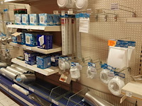 Volledige inhoud rek ventilatietoebehoren - afbeelding 1 van  10