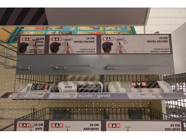 Volledige inhoud rek verf toebehoren - afbeelding 4 van  11