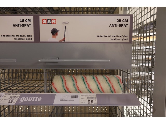 Volledige inhoud rek verf toebehoren - afbeelding 5 van  11