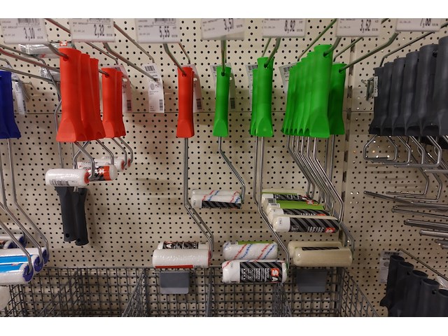 Volledige inhoud rek verf toebehoren - afbeelding 10 van  11