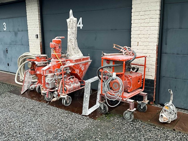 Volledige pft gipsspuitinstallatie - afbeelding 12 van  52