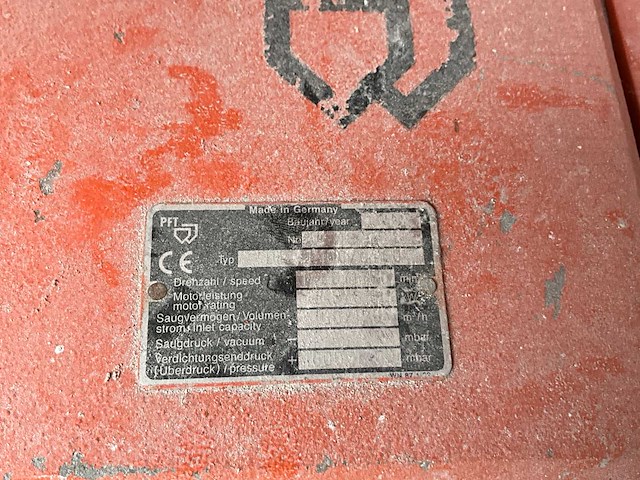 Volledige pft gipsspuitinstallatie - afbeelding 40 van  52