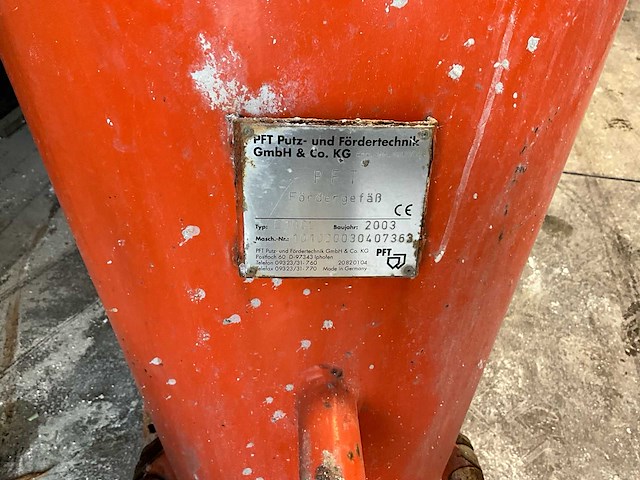 Volledige pft gipsspuitinstallatie - afbeelding 47 van  52