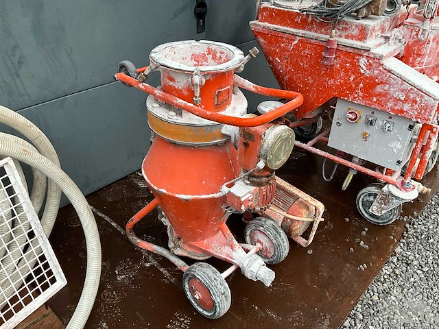 Volledige pft gipsspuitinstallatie - afbeelding 51 van  52