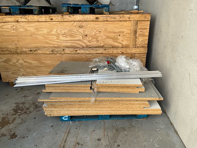 Volledige professionele metalen planken – 7 frames – 4 m - afbeelding 2 van  18