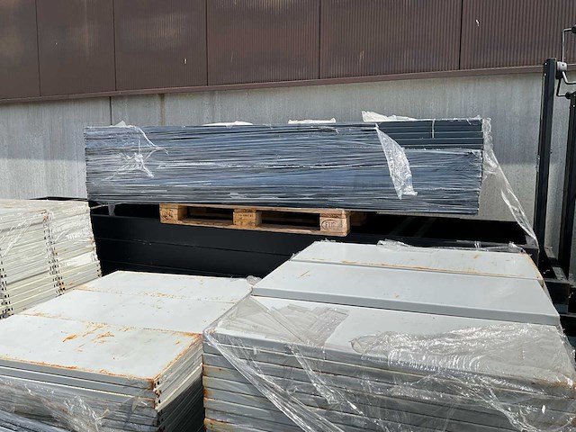 Volledige professionele metalen planken – 7 frames – 4 m - afbeelding 4 van  18
