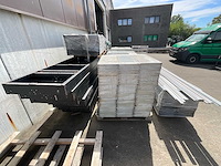 Volledige professionele metalen planken – 7 frames – 4 m - afbeelding 9 van  18