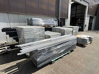 Volledige professionele metalen planken – 7 frames – 4 m - afbeelding 14 van  18