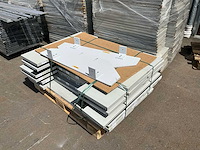 Volledige professionele metalen planken – 7 frames – 4 m - afbeelding 3 van  8