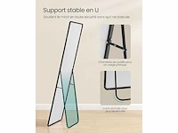 Volledige spiegel, frame van aluminiumlegering, 160 x 50 cm - afbeelding 4 van  6