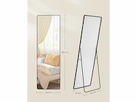 Volledige spiegel, frame van aluminiumlegering, 160 x 50 cm - afbeelding 5 van  6