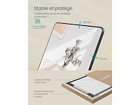 Volledige spiegel, frame van aluminiumlegering, 160 x 50 cm - afbeelding 6 van  6