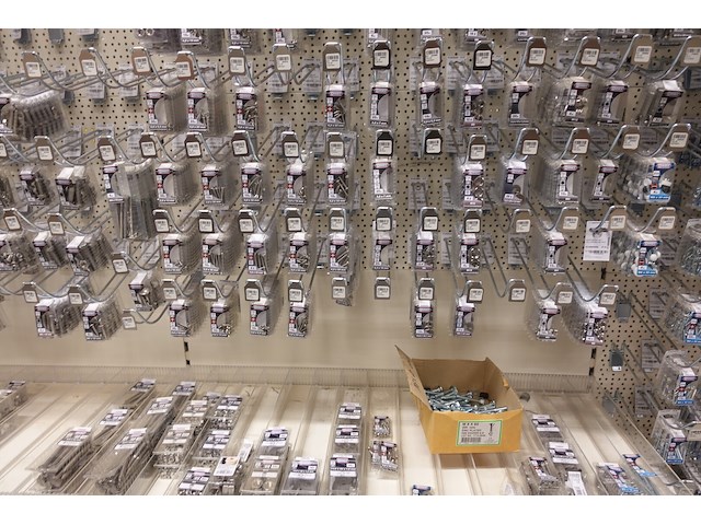 Volledigei nhoud rek ijzerwaren - afbeelding 6 van  27