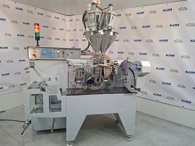 Volpak - s-130 d - volpak s-130 d verticale zakmachine - siemens automation + omron plc - 1989 - afbeelding 1 van  11