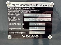 Volvo - 2012 - ec55b - midigraafmachine - afbeelding 35 van  40