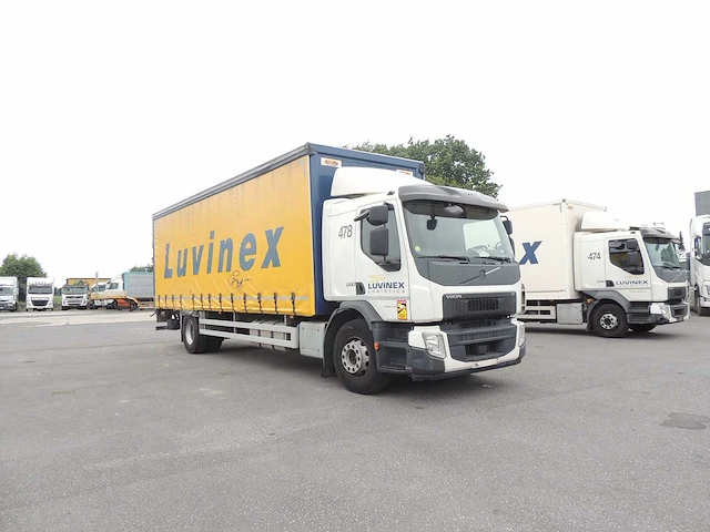Volvo - 2017 - fe280 tautliner - vrachtwagen - afbeelding 30 van  30