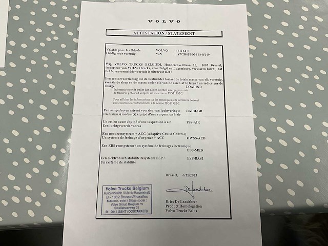 Volvo - 2023 - fh16 - vrachtwagen - afbeelding 43 van  47