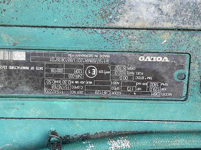 Volvo - ecr 235 dl - rupsen graafmachine - afbeelding 22 van  48
