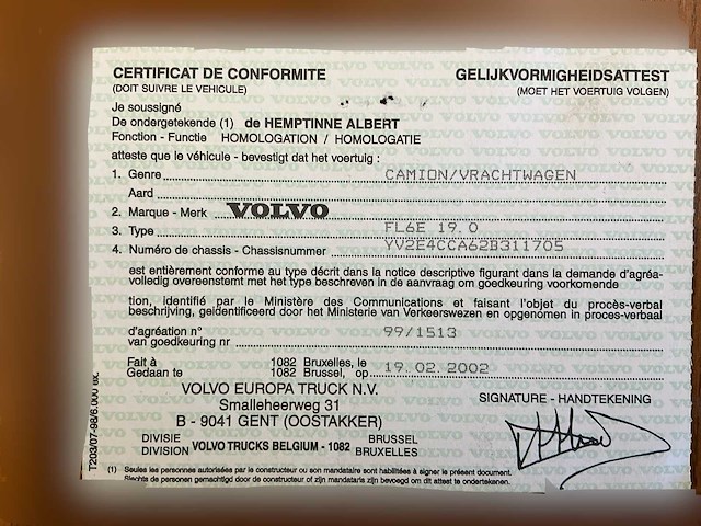 Volvo - fl6e - veegwagen - 2002 - afbeelding 19 van  34