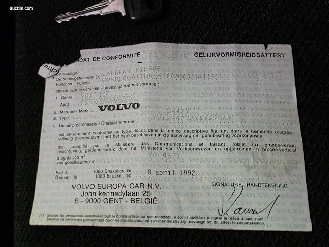 Volvo 240 gl lambda sond 1992 - afbeelding 40 van  45