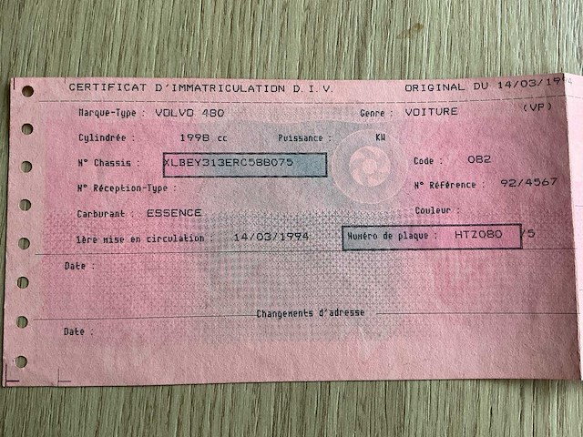 Volvo 480 es oldtimer - afbeelding 41 van  54