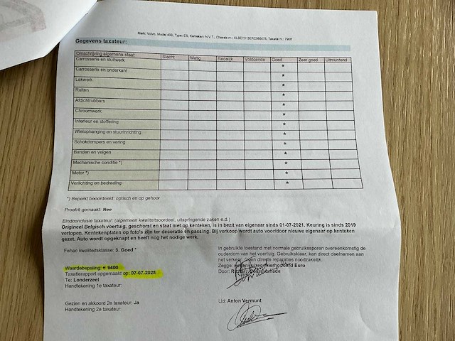 Volvo 480 es oldtimer - afbeelding 46 van  54