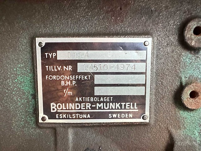 Volvo bm - 1960 - 470 - oldtimer tractor - afbeelding 13 van  33