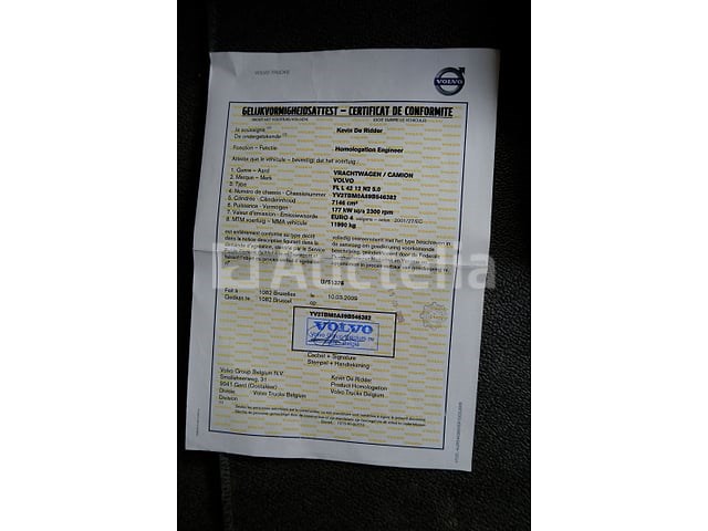 Volvo brush truck (2009-84,265 km)(vin: yv2tbm0a89b546382) - afbeelding 39 van  68