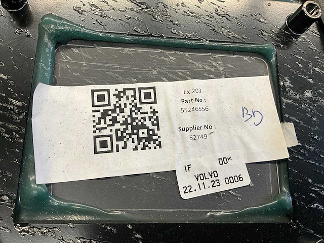 Volvo ecr25d frame voor bedieningen in cabine - afbeelding 8 van  8