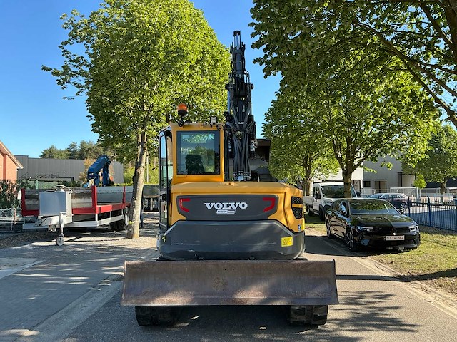 Volvo ecr88 graafmachine 2020 | 1000 uur | compleet met 5 bakken - afbeelding 19 van  22