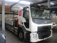 Volvo fe, eerste inschrijving 2015-09-25, 208.882 km, manueel, 2 assen, mtm 19.000 kg, tarragewicht 10.365 kg, laadvermogen 8.560 kg, open laadbak met kraan, chassisnummer yv2v0x1a2fz103730, keuring geldig tot 2026-05-26 - afbeelding 15 van  21