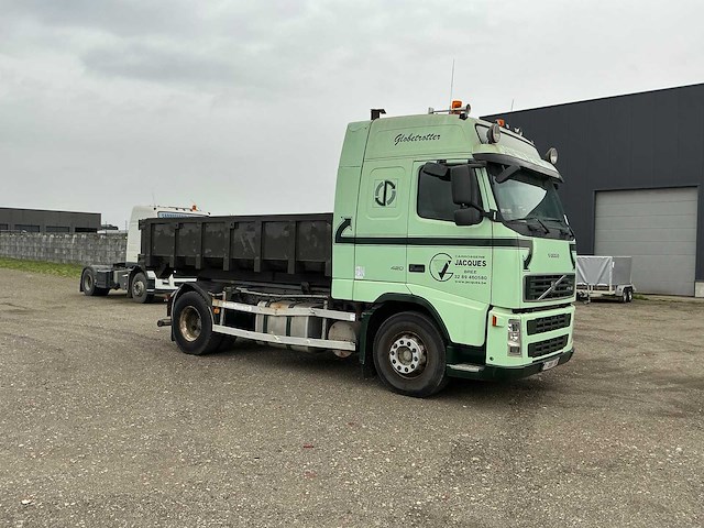 Volvo fh12 vrachtwagen met containersysteem - afbeelding 16 van  17