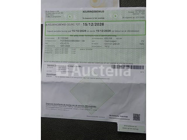 Volvo fl240 laadbak truck met achterklep (2009-620,280 km) - afbeelding 52 van  57