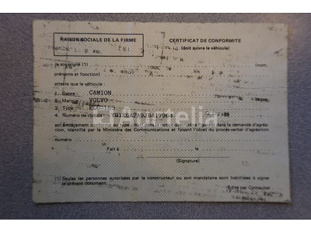 Volvo fl6-165 turbo kiepwagen (1987-359,455 km-vin:yb1e6a2a9jb417964) - afbeelding 10 van  41